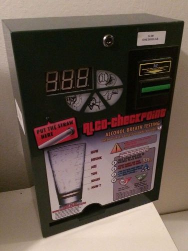 Alcocheckpoint Breathalyzer Vending Machine - Alco-checkpoint / Alcobuddy Income