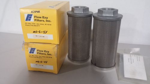 Lot of  2 Flow Ezy Filters 30-1 1/2-100 Suction Strainer Filter