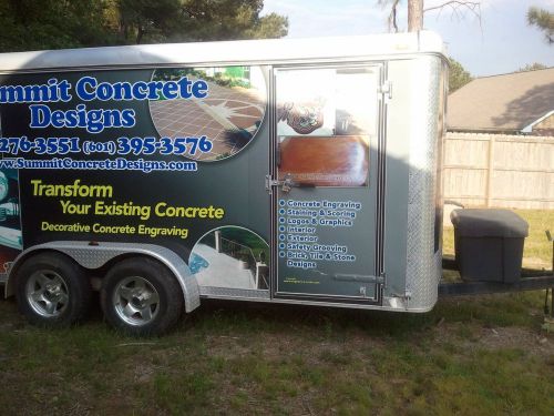 Complete 2006 Engrave a Crete Trailer Package