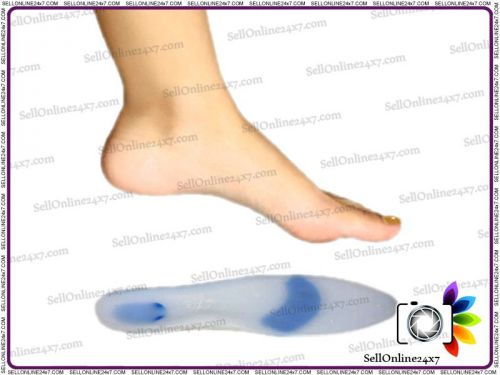 Large Silicon Foot Insole-For Plantar Pain,Diabetic Feet,Heel Pain -