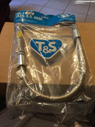 T&amp;S B-0026-H 26&#034; Flexible Stainless Steel Hose New In Pack
