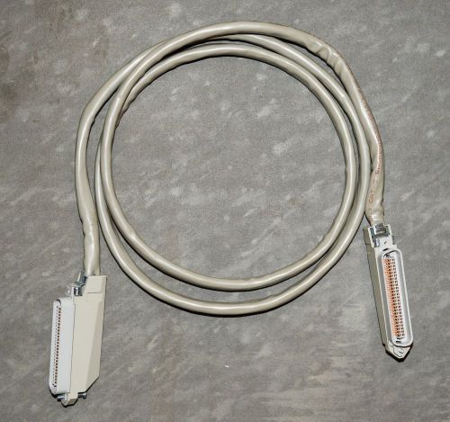 25 PAIR AMPHENOL TELCO COMMUNICATION CABLE:5 FOOT, MALE/MALE AMPHENOL CONNECTORS