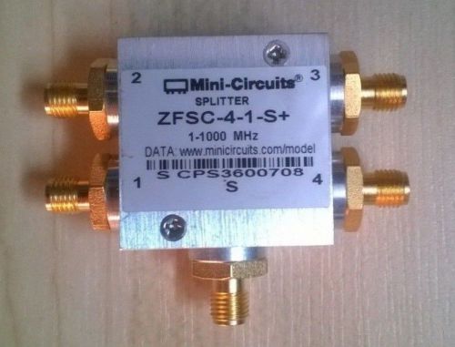 Mini-Circuits power splitter / combiner 4 way ZFSC-4-1-S+ SMA
