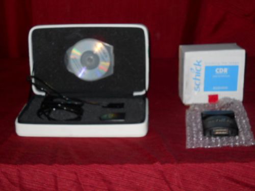 Schick CDR Digital Xray Sensor Size #2 Calibration Disk 2000 Interface Case