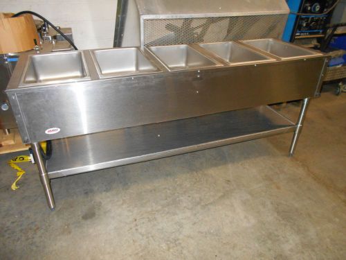 Commercial hot food well table for sale