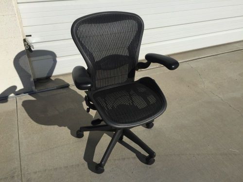 Herman Miller Aeron Chair (Black Mesh)