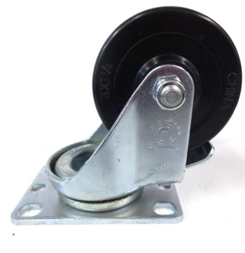 DURABLE SUPERIOR CASTERS, 17HR30G+82 SWIVEL WITH BRAKE