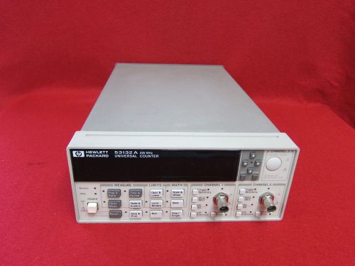 HP 53132A  225 MHz Universal Frequency Counter (Parts/Repair) No Handle/ Display