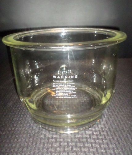 Corning 7.5L 250mm 10&#034; Pyrex Glass Replacement Desiccator Jar Bottom