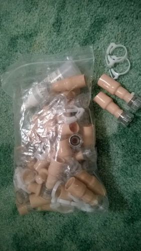LAERDAL PATIENT CARE ADULT MANIKIN ANAL VALVE SET OF 3 - 300-00450 - NO CLAMPS