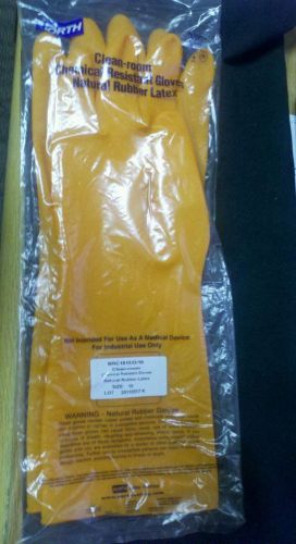 NORTH 1 Pair Clean-room Chemical Resistant Gloves~NRC1815/O/10 SZ 10