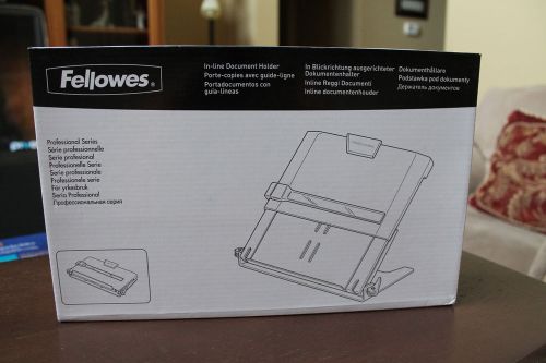 Fellowes crc 80394 professional in line document holder for sale