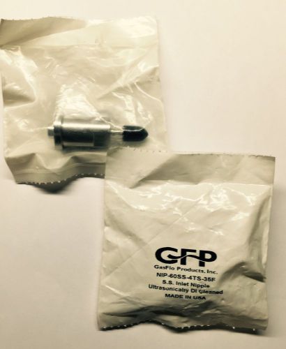 Cga 660/670 ss 1/4&#034; tube stub nip-60ss-4ts-35f new in package for sale
