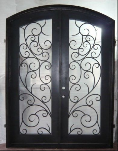 wrought iron door- 62 in. x 81 in.Copper Prehung  Inswing Manifacturd price sale