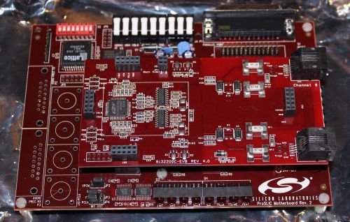 Si3220 Eval Board - Silicon Labs DUAL PROSLIC® PROGRAMMABLE CMOS SLIC/CODEC