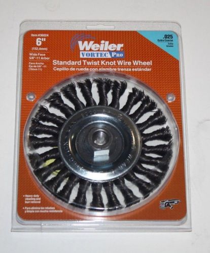6&#034; Standard Twist Knot Wire Wheel 36024 NEW Old Stock