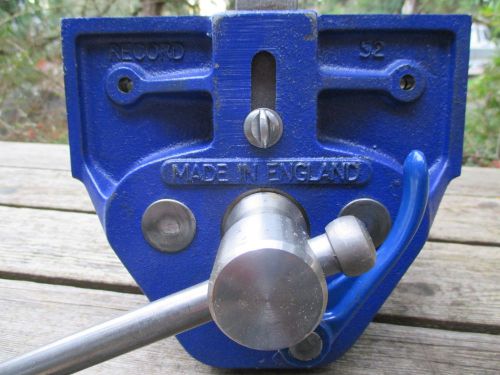 Record 52 ED Quick Set Woodworking Vise -  Made in England