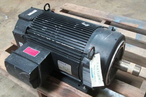 New powertec 30hp brushless dc motor frame 287tcz model a28csj1100100000 rpm 850 for sale