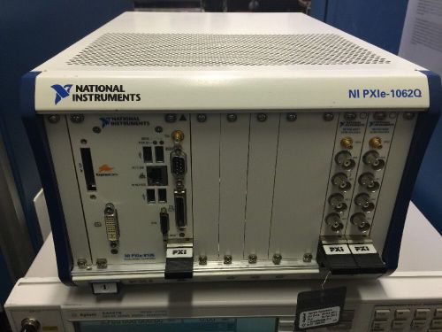 Ni national instruments pxie-1062q w/ pxie-8105 controller and pxi-4461,pxi-4462 for sale