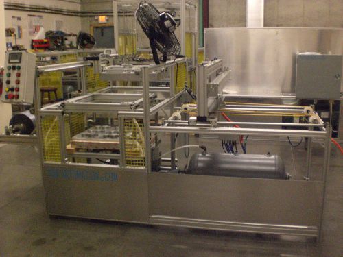 Sibe automation continuous vacuum forming machine 48&#034;x48&#034;  roll stock-sheet for sale