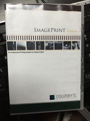 ImagePrint RIP Software Version 7 by ColorByte Apple Mac Computer Tabloid Format