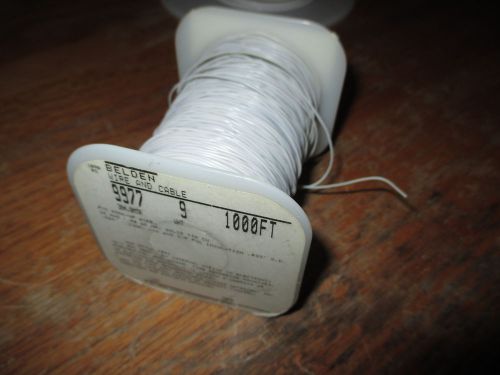Belden 9977 28 awg. hook up wire tinned 600v White 7000 ft