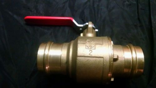 NEW RWV RED-WHITE FIG 5020 SIZE 2&#034; EZPRESS FULL PORT SWEAT BALL VALVE