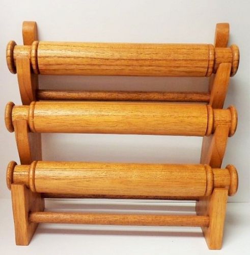 Brown Wood Color Bracelet Display