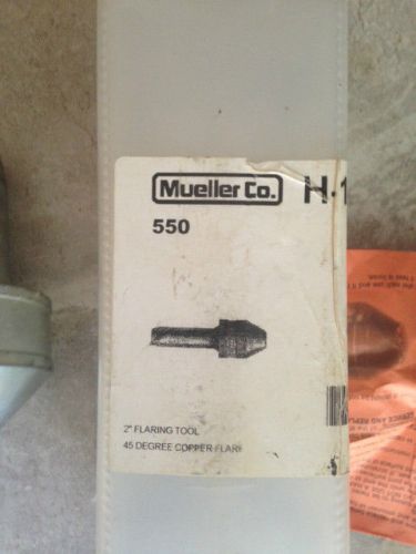 Mueller H-18000 2&#034; Flaring Tool 42 Degree Copper Flare 550