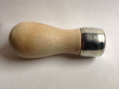 Lutz wooden screw on short rasp handle farrier blacksmith barefoot trimmer for sale