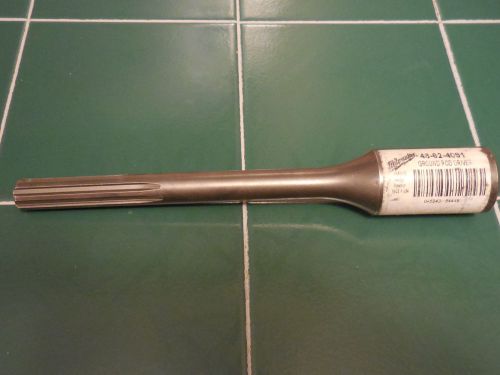 NEW 48-62-4091 MILWAUKEE SDS MAX 1/2&#034;-3/4&#034; GROUND ROD DRIVER MADE IN THE USA