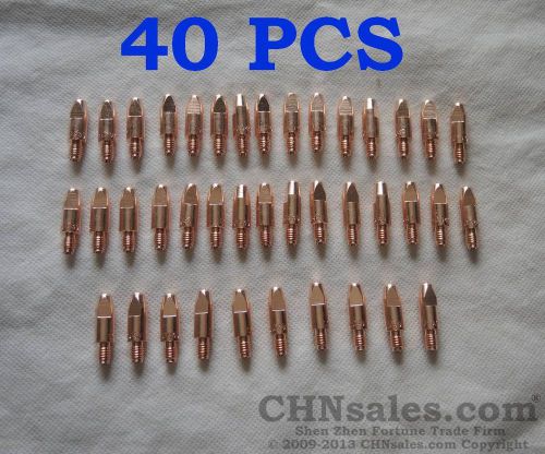 40 PCS M6x0.9x28mm Contact Tip for MB-24KD  MIG/MAG Welding Torch