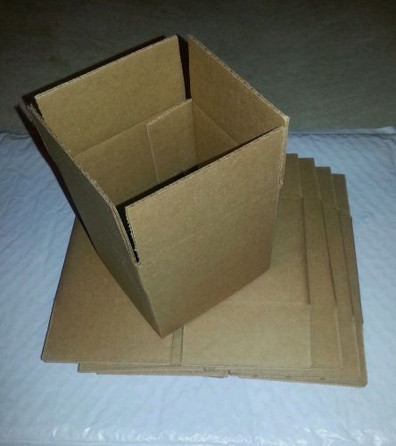 5 4x4x4 Cardboard Packing Mailing Moving Shipping Boxes Corrugated Box Cartons