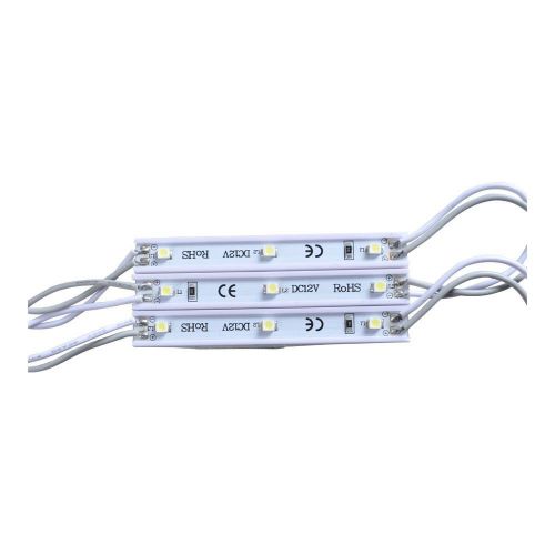 100pcs Nonwaterproof LED Sign Module White Light Lamp SMD 3528 3LEDs DC12V