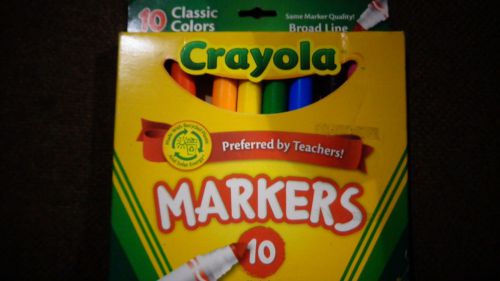 Crayola Markers 10 Classic Colors