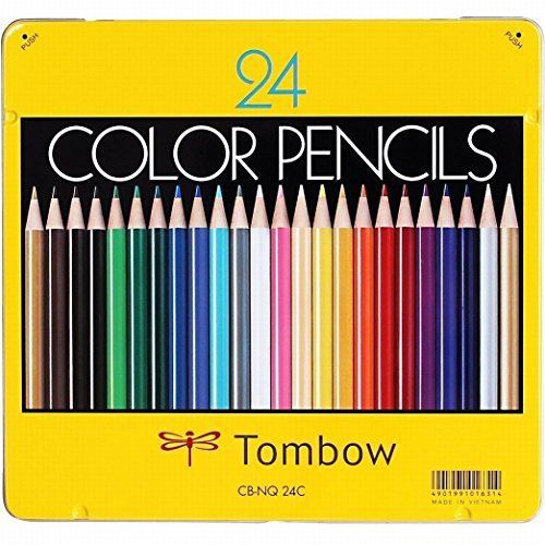Tombow pencils nq 24 colors cb-nq24c canned japan import for sale