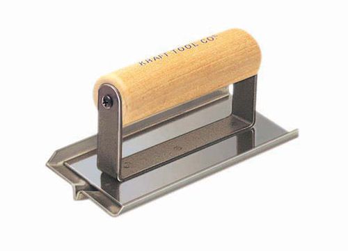Kraft tool 6&#034;x3&#034; 1/2&#034; d universal hand groover w/wood handle cf118 for sale