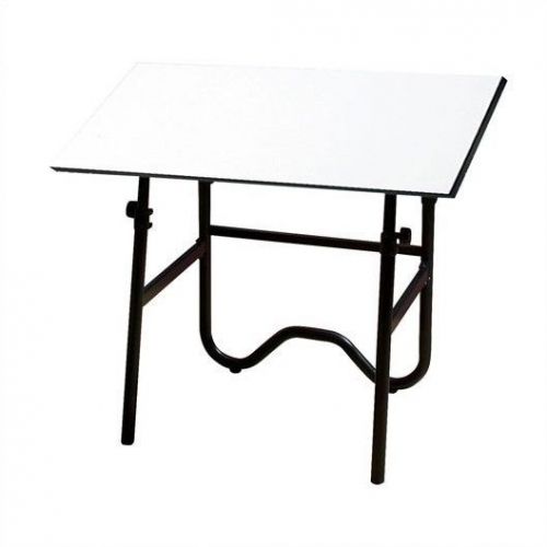 Alvin and co. onyx melamine drafting table black 30 &#034; x 42 &#034; for sale