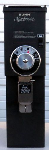 BUNN G3 COMMERCIAL COFFEE GRINDER MILL BEAN ESPRESSO VARIABLE GRIND ADJUSTMENT