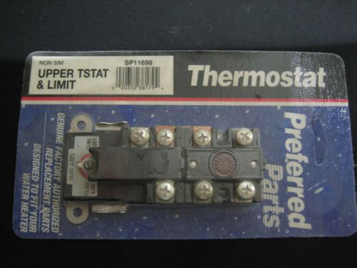 Rheem SP11698 Upper Electric Water Heater Thermostat &amp; Limit Control preferred