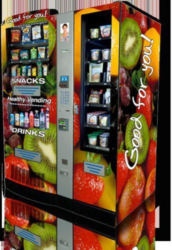 10 HealthyYou vending soda/snack machines &amp; 4 with side entrees, electric dolly