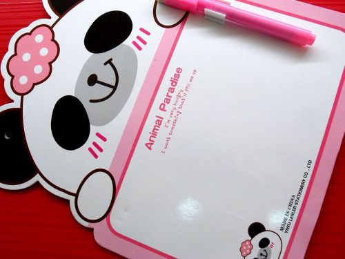 1X Animal Kingdom Writing White Board Tablet Kids Educational Learning Tools D-2