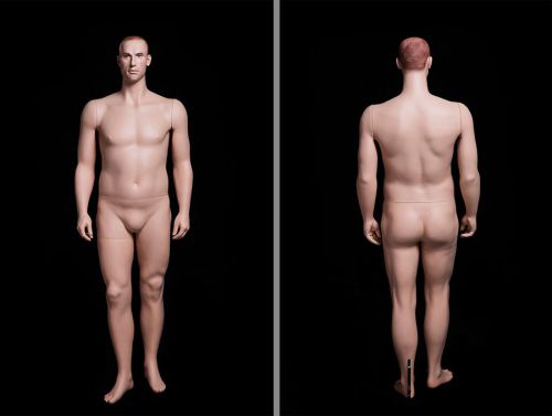 Mannequins Male Fiberglass Realistic -  Plusman
