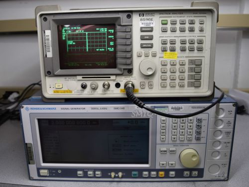 Rohde &amp; Schwarz R&amp;S SMIQ 04B Signal Generator,300KHz-4.4GHz, Calibration Req