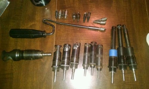 Countersink cages w/ cutters ,bits lot of 10 for sale