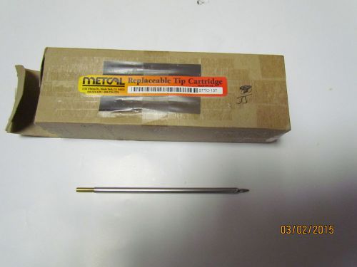 ONE (1) NEW OKI Metcal STTC-137  Chisel Tip Solder Cartridge