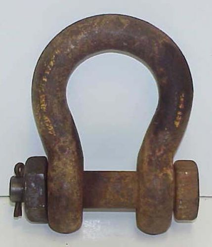 Skookum nut &amp; cotter anchor shackle rigging clevis 26? ton 1-3/8&#034; pin for sale
