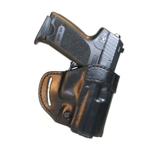 Blackhawk 420528BK-R Leather Compact Askins Holster Right Hand S&amp;W MP all models