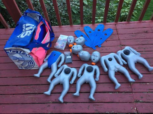 ACTAR 911 INFANTRY Infant Manikin 5 Pack Set CPR Training Rescue Gear Complete