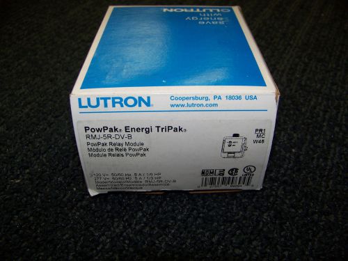 Lutron PowPak Energi TriPak Relay Module 5A 120-277V 434MHz RMJ-5R-DV-B